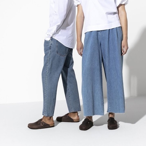 Birkenstock Boston Fur Lined Shearing Sandals/ Clog Shoes (Black) size 37 - Picture 8 of 11